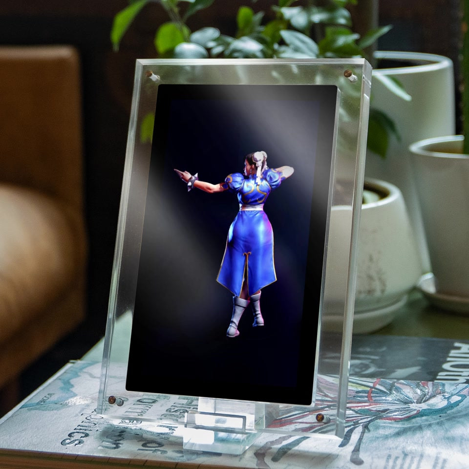 princess polly baby blue dress Chun Li Cosplay Costume Game Street Fighter Chunlee Cos Cheongsam Set Dress  Skirt Wig Bracelet Accessories Battle Dress Chun-Li main image 1